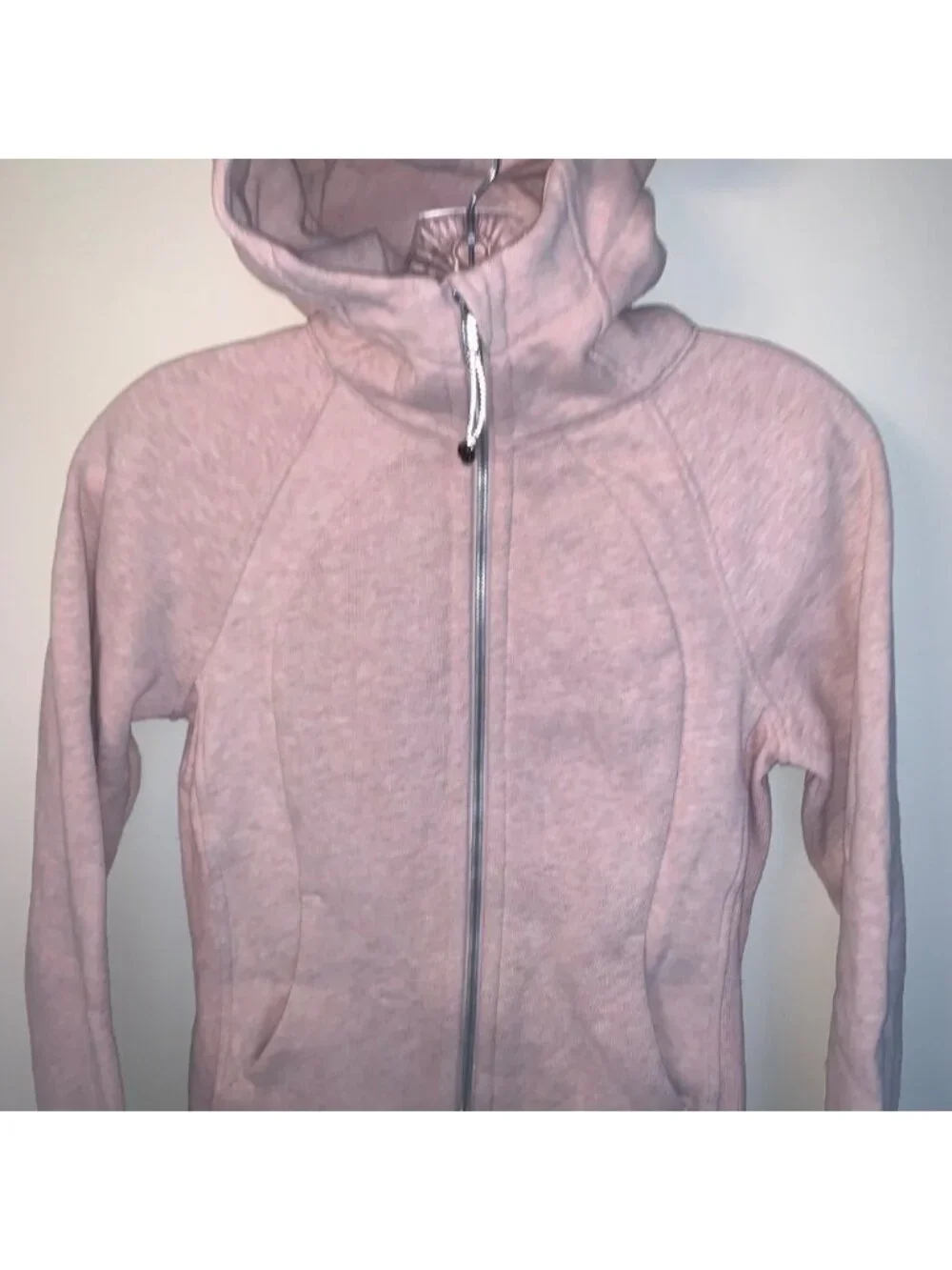Lululemon Scuba Hoodie Light Cotton Fleece Heathered Space Dyed Vintage Mauve 2